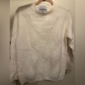 Robert Louis Women's Ivory Turtleneck Sweater